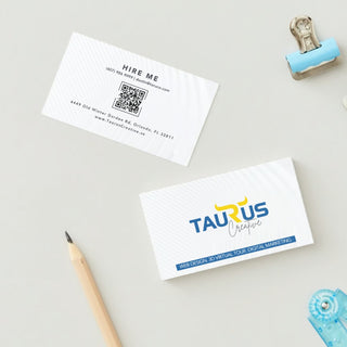 Custom Business Cards Printed on Premium Card Stock