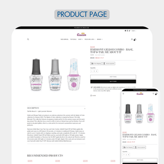 Queen - Nail Beauty Supply Shopify Theme | Editable Canva Templates | Shopify OS 2.0 Theme